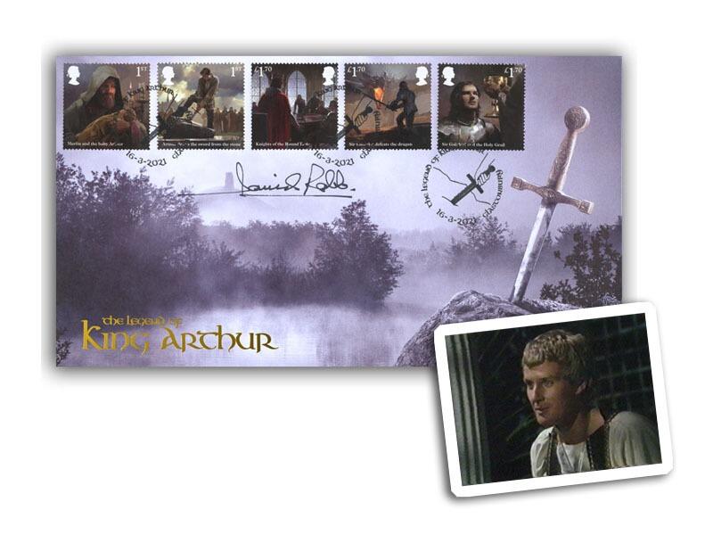 2021 Legend of King Arthur, signed by David Robb, Lancelot