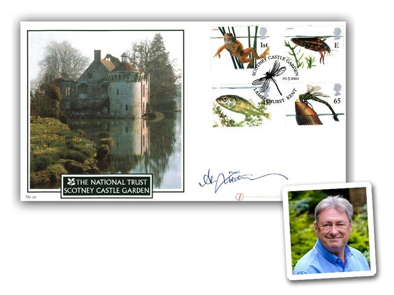 Pond Life - Scotney Castle Garden, Signed by Alan Titchmarsh