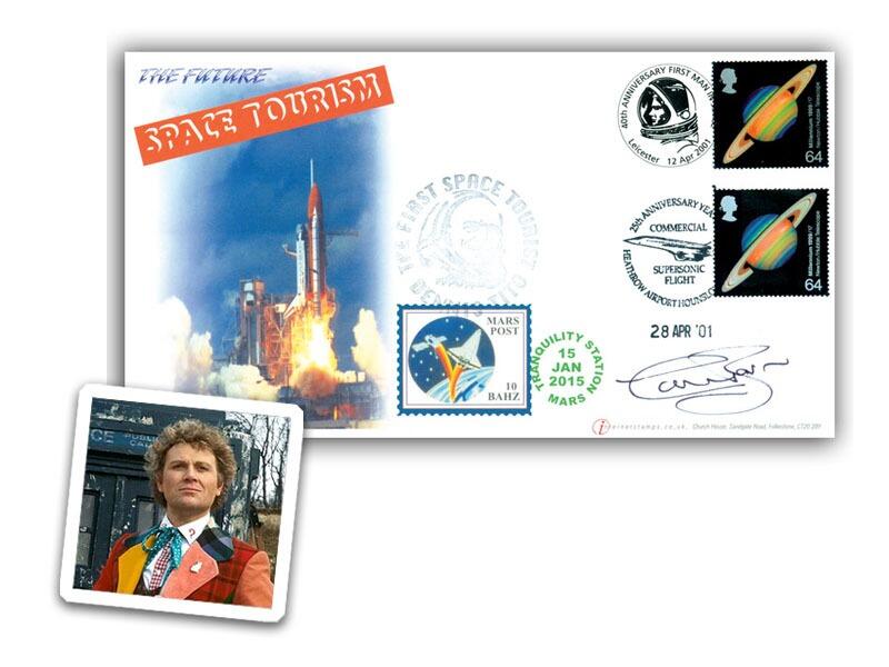 The Future - Space Tourism, signed Colin Baker