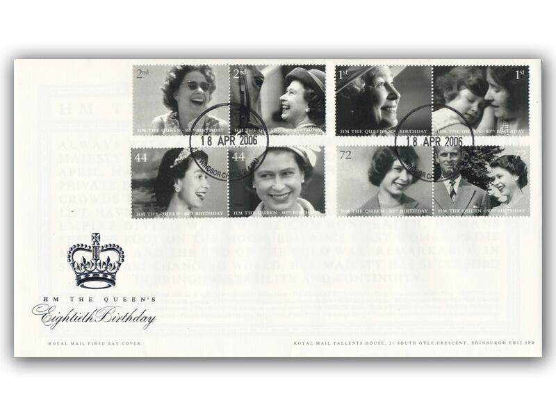 2006 Queen's 80th Birthday, Windsor Castle CDS