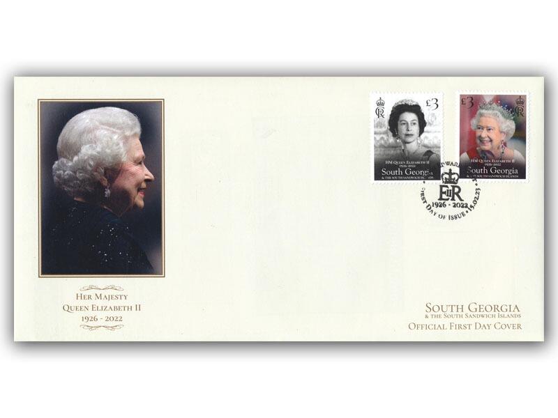 1993 South Georgia and Sandwich Islands, Queen Elizabeth II 1926 - 2022