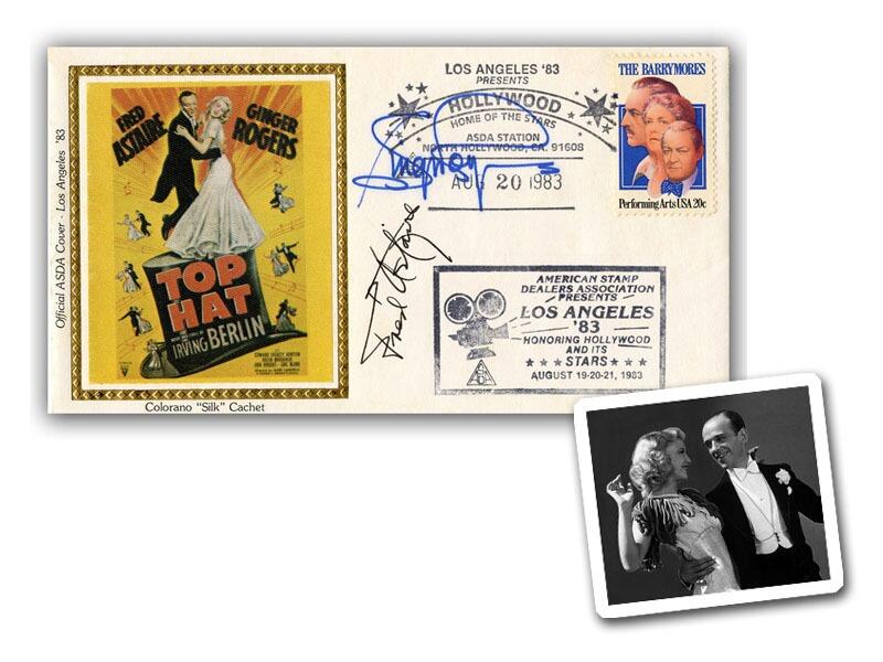 1983 American cover signed by Fred Astaire and Ginger Rogers