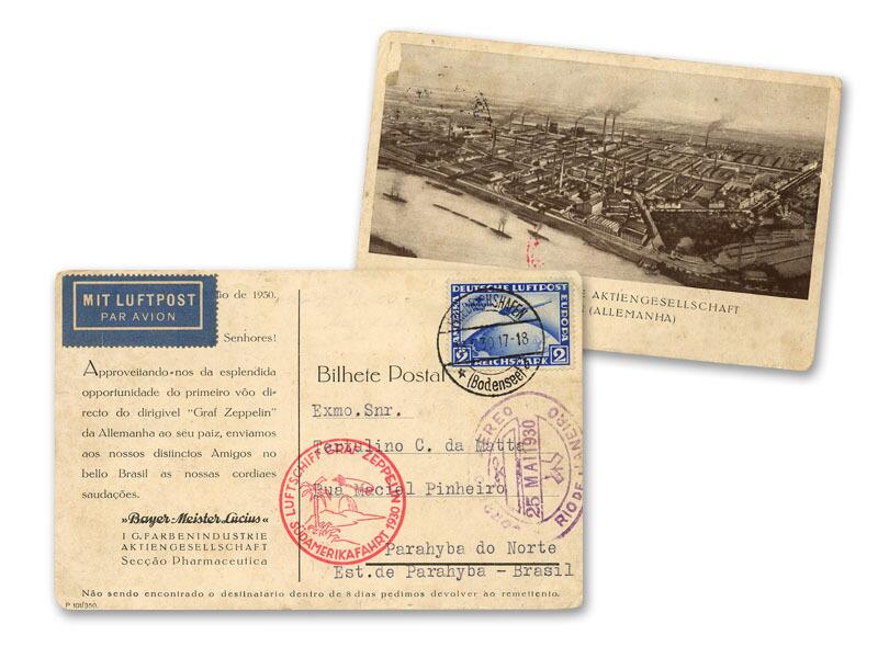 1930 Graf Zeppelin Germany - South America Flight