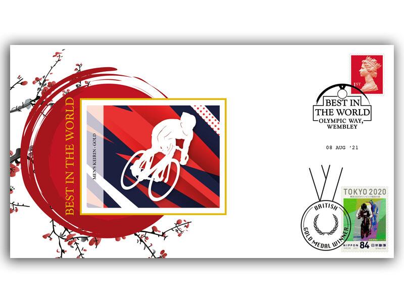 Tokyo 2020 - Sir Jason Kenny, Men's Keirin Track Cycling Gold