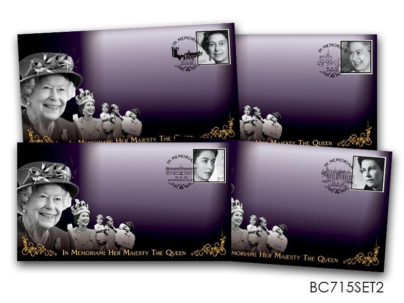 HM Queen Elizabeth II In Memoriam Set