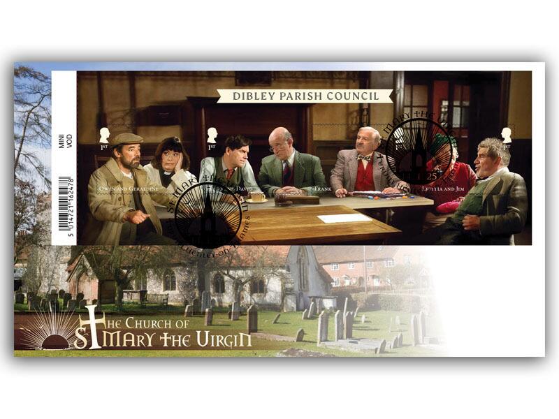 Vicar of Dibley Barcoded Miniature Sheet