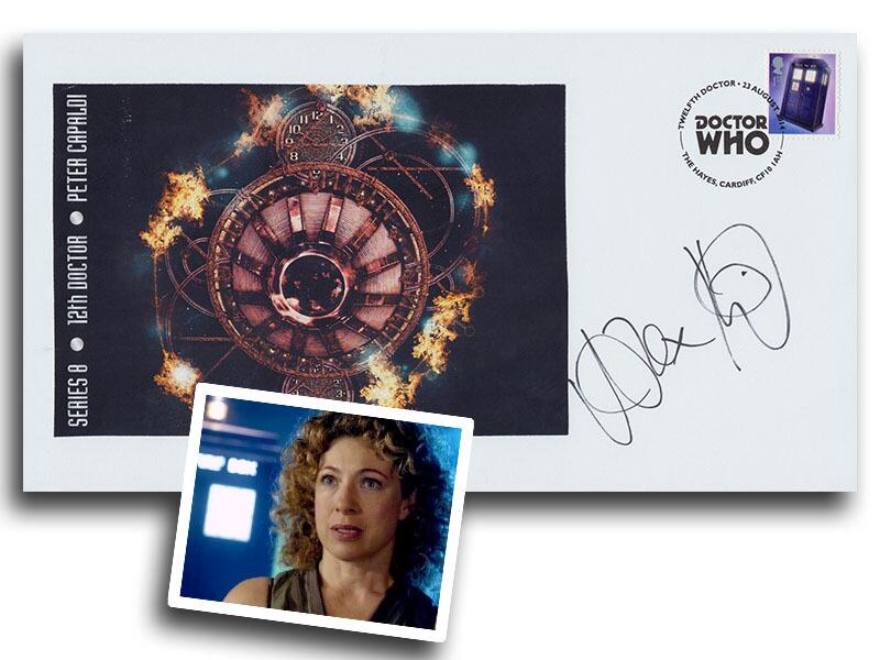 Alex Kingston 'River Song' signed, Doctor Who