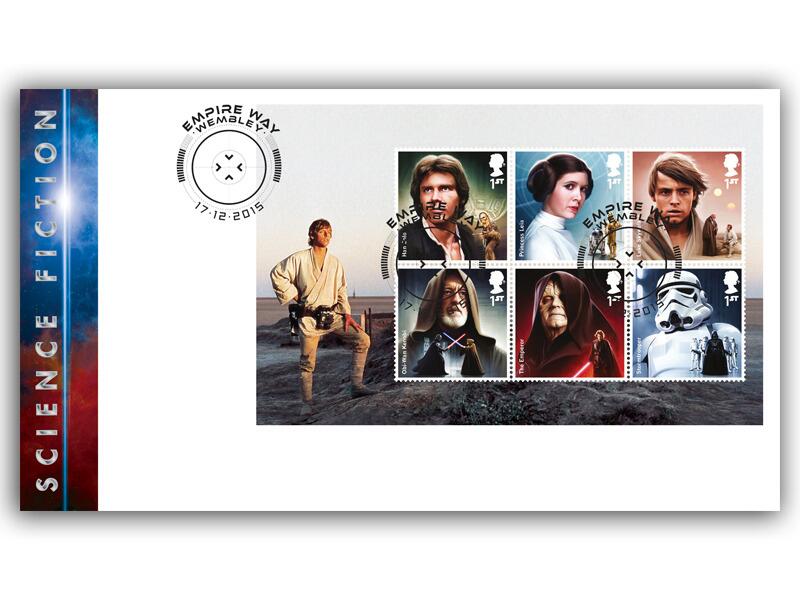 Science Fiction, 'Characters' PSB Pane, Empire Way, Wembley Postmark
