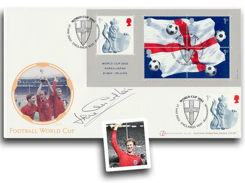 Football World Cup, signed Jack Charlton