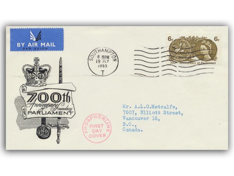 1965 Parliament, phosphor, Southampton T slogan