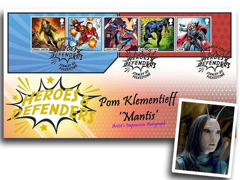 Pom Klementieff 'Mantis' signed, Marvel Guardian of the Galaxy