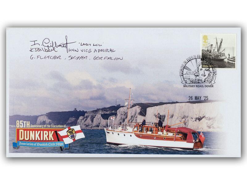 Gary Fletcher 'Gerfalcon' signed | Dunkirk Little Ships 85th Anniversary
