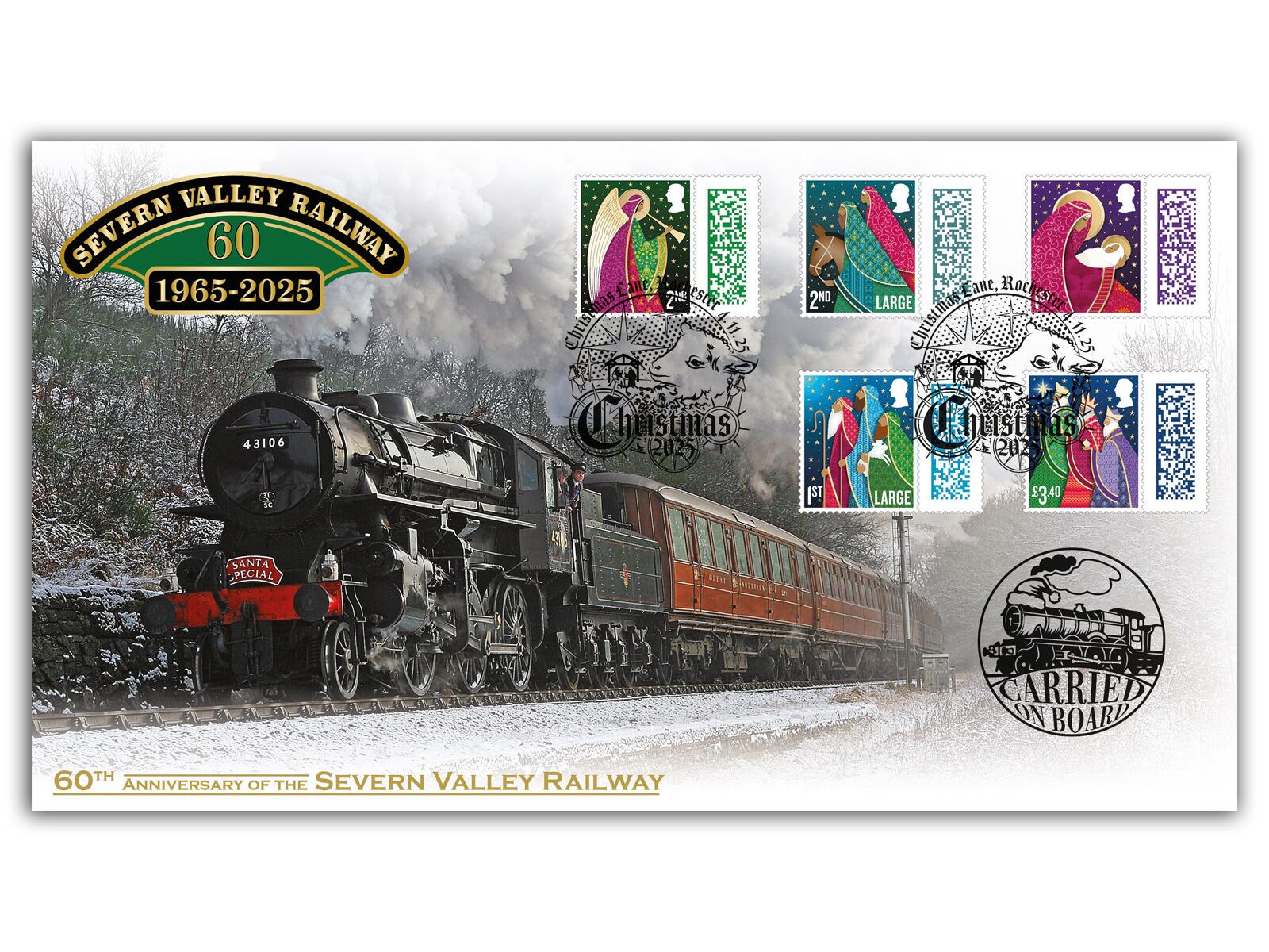 Severn Valley Railway 'Winter Gala' | 2025 Christmas Stamps