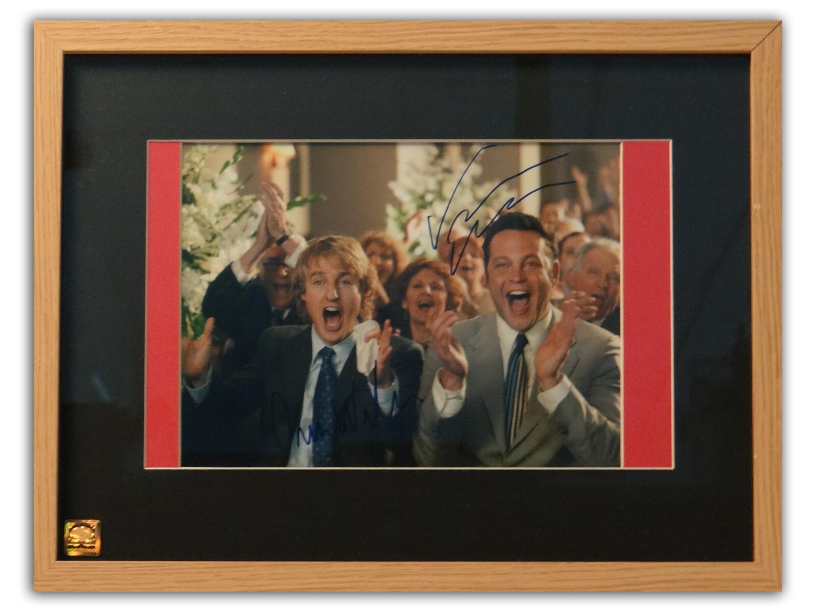 Vince Vaughn & Owen Wilson Autographs | Wedding Crashers Collectible