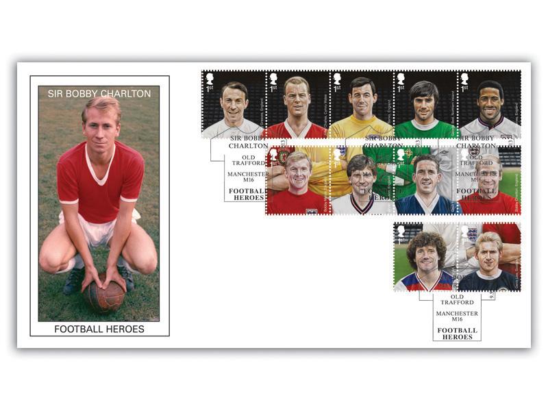 Football Heroes - Sir Bobby Charlton Full Set Cover