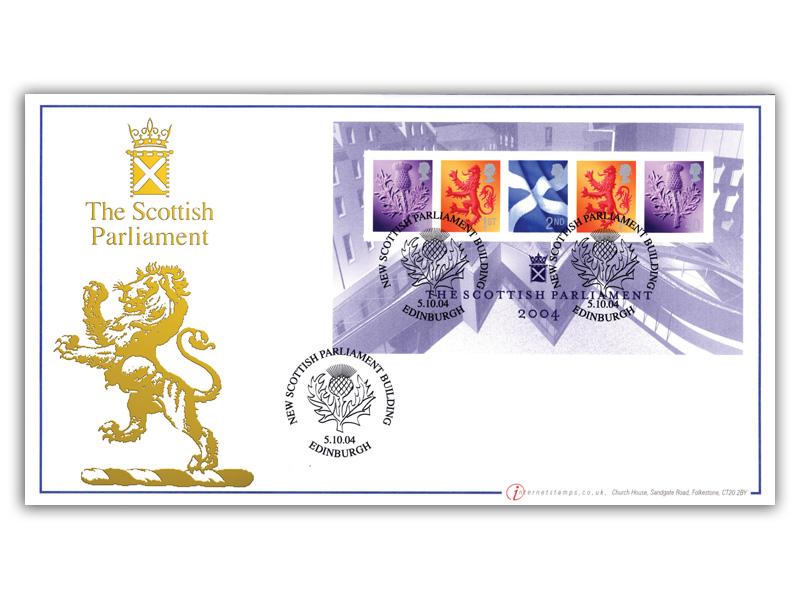 The Scottish Parliament - miniature sheet