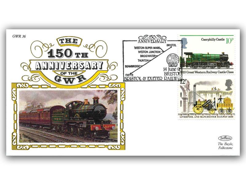 1991 150th Anniversary of the Great Western Railway - Bristol and Exeter Railway