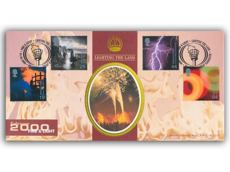 2000 Fire & Light First Day Cover