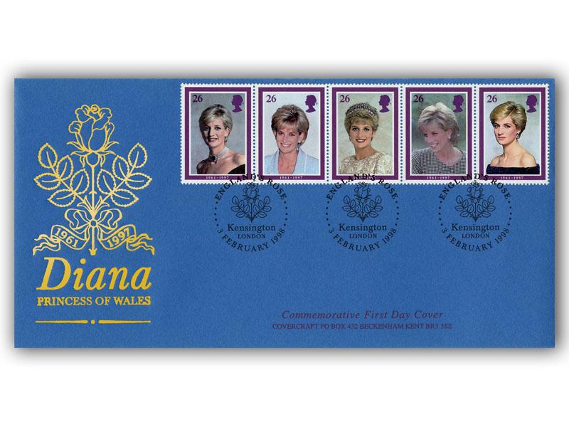 1998 Diana, England's Rose official