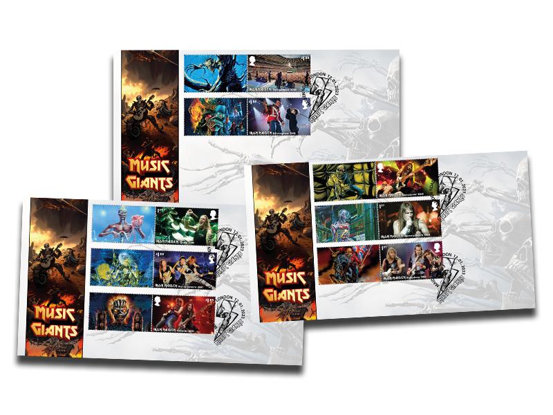 Iron Maiden 'Eddie' Collectors Sheet Set