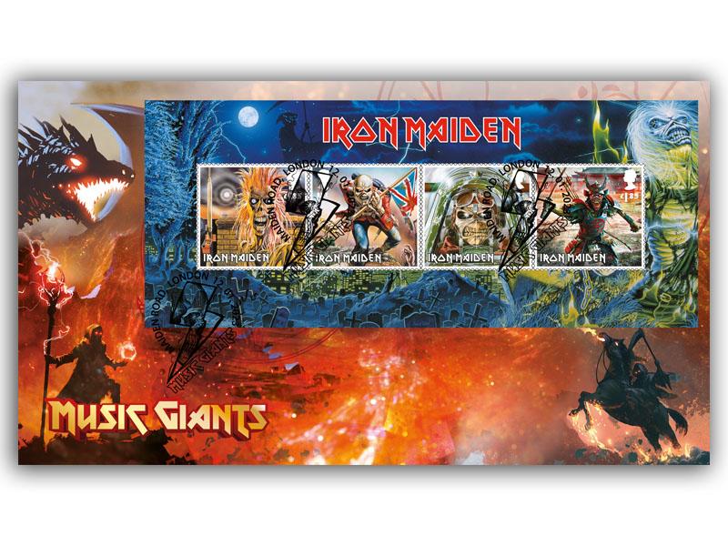 Iron Maiden Miniature Sheet Cover