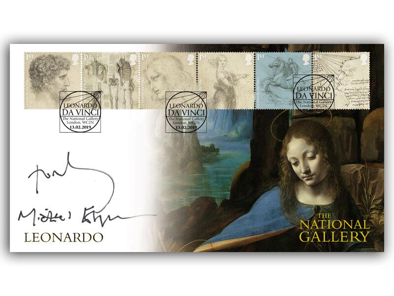 500th Anniversary of the Death of Leonardo da Vinci - Madonna cover design