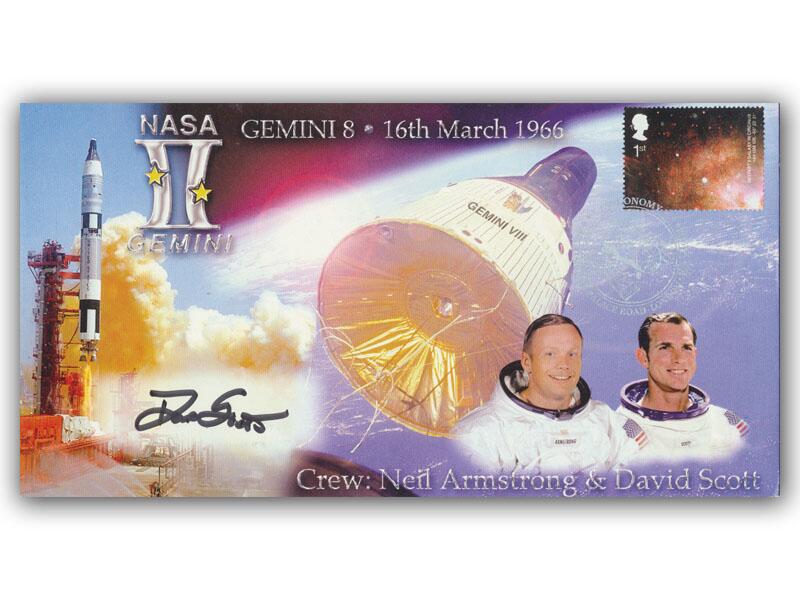 Dave Scott signed 2002 Gemini 8 cover