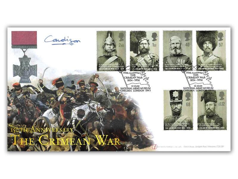 150th Anniversary of The Crimean War, signed by the Earl of Cardigan
