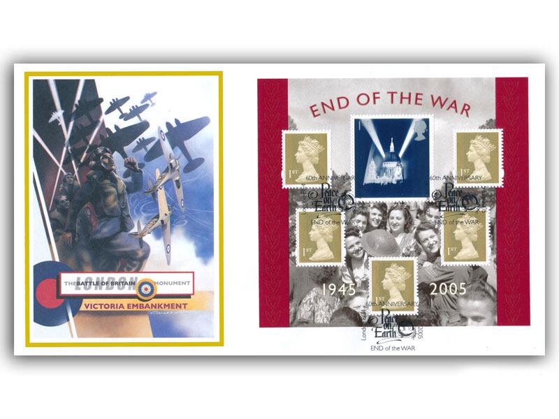 60th Anniversary of the End of WWII - miniature sheet