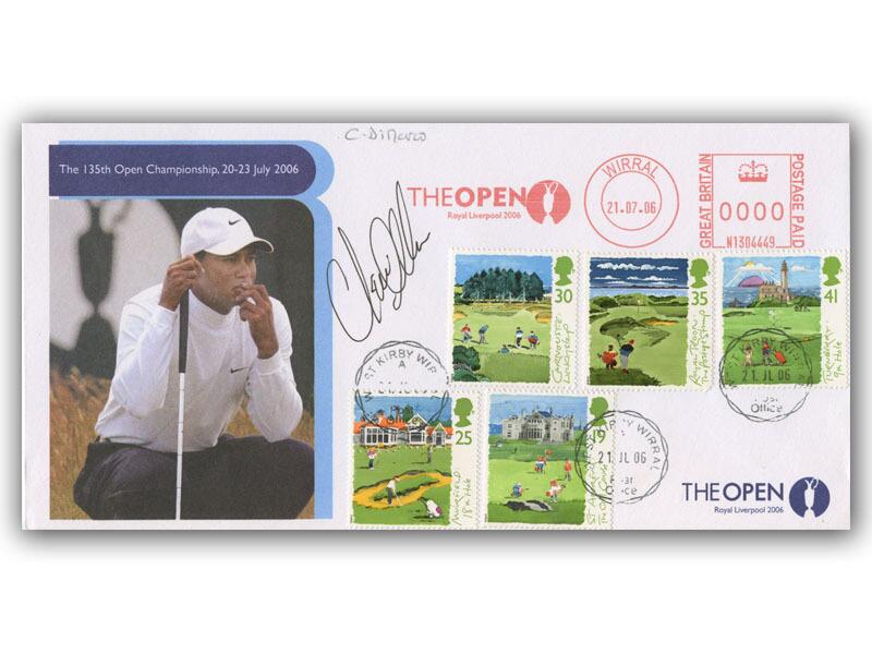 Chris DiMarco signed 2006 Golf cover