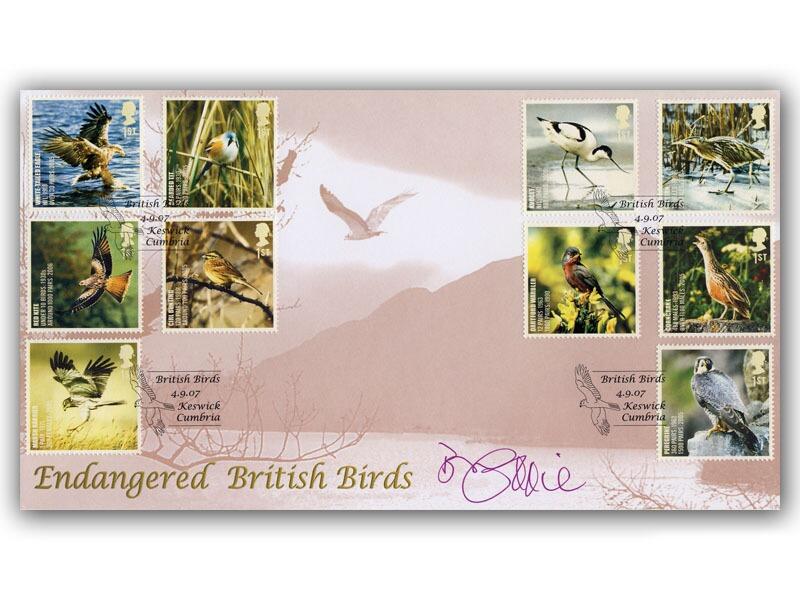 Endangered Species - British Birds, signed by Bill Oddie