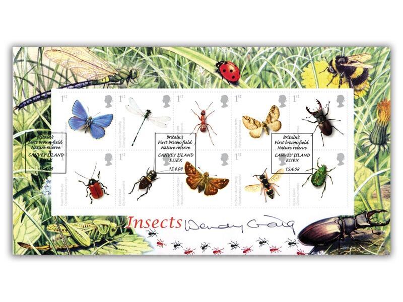 Endangered Species - Insects, signed by Wendy Craig