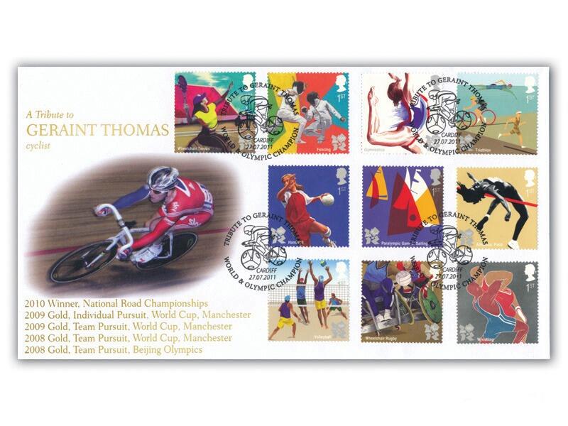 Olympic & Paralympic Games - A Tribute to Geraint Thomas MBE Full Set Cover