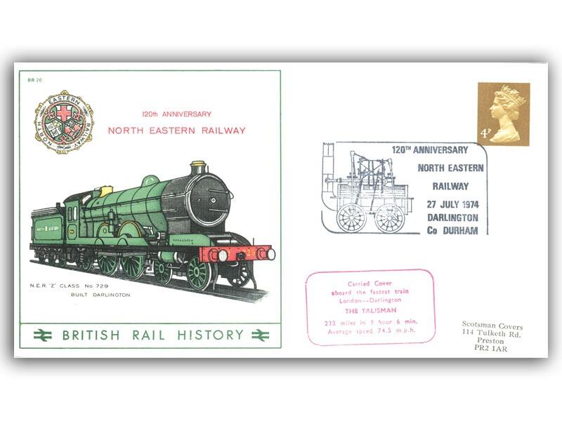 1974 120th Anniversary of the North Eastern Railway