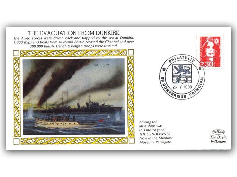 26th May 1990 The Evacuation From Dunkirk - Dunkirk Postmark