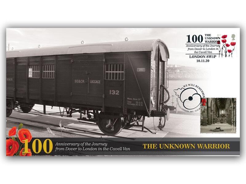100 Anniversary of the Cavell Carriage carrying the Unknown Warrior