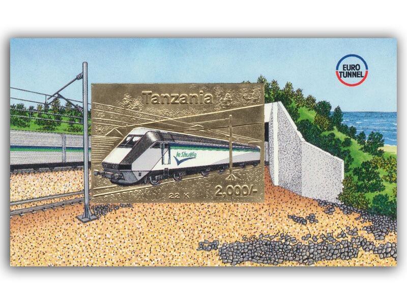 Tanzania Channel Tunnel Mint Miniature Sheet