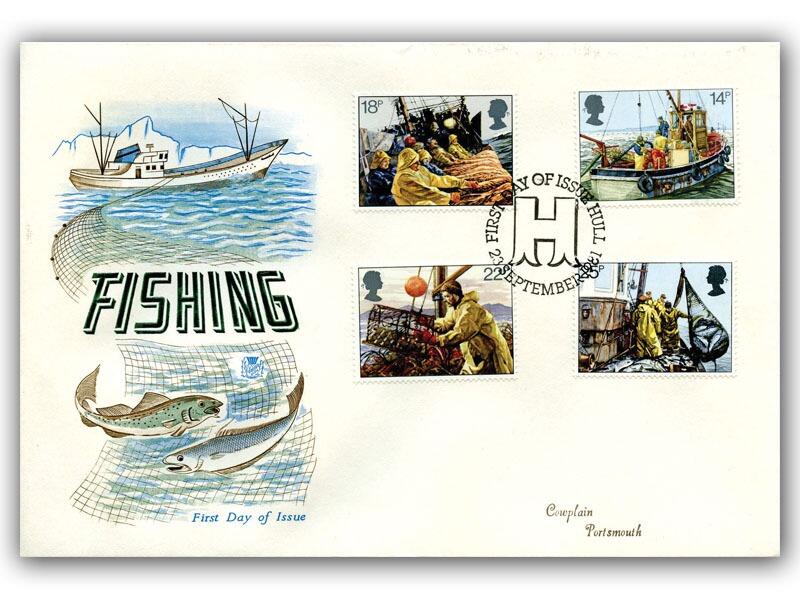 1981 Fishing, Hull special postmark