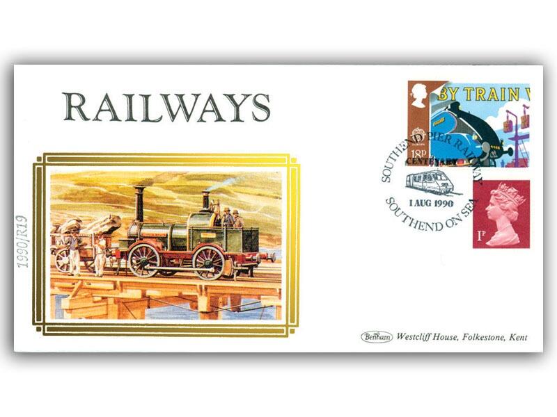 1st August 1990 - Southend Pier Railway