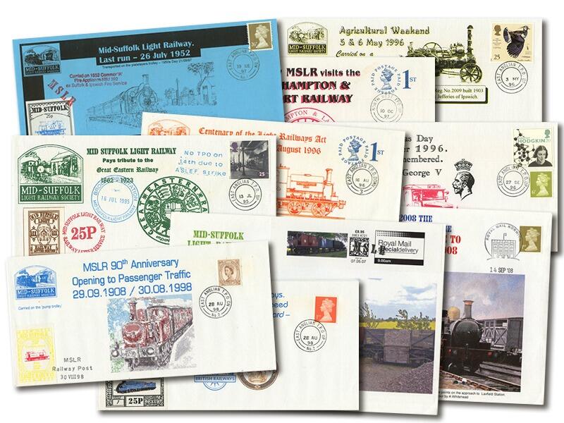 Mid Suffolk Railway Cover Collection