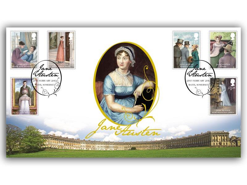 Celebrating Jane Austen Stamp Cover