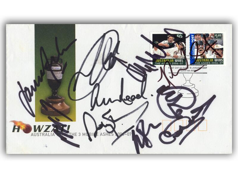 2006 Ashes, England Team Signed