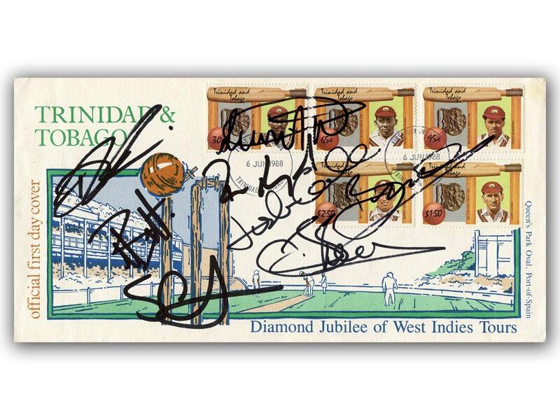 Jamaica Cricket signed cover