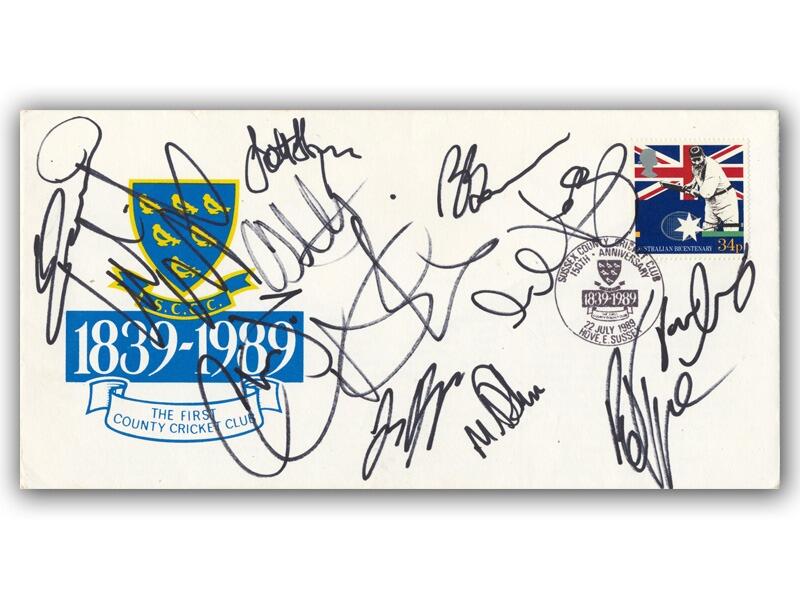 1989 Sussex Cricket 150th anniversary