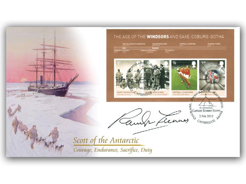 The House of Windsor, Scott of the Antarctic, signed Ranulph Fiennes