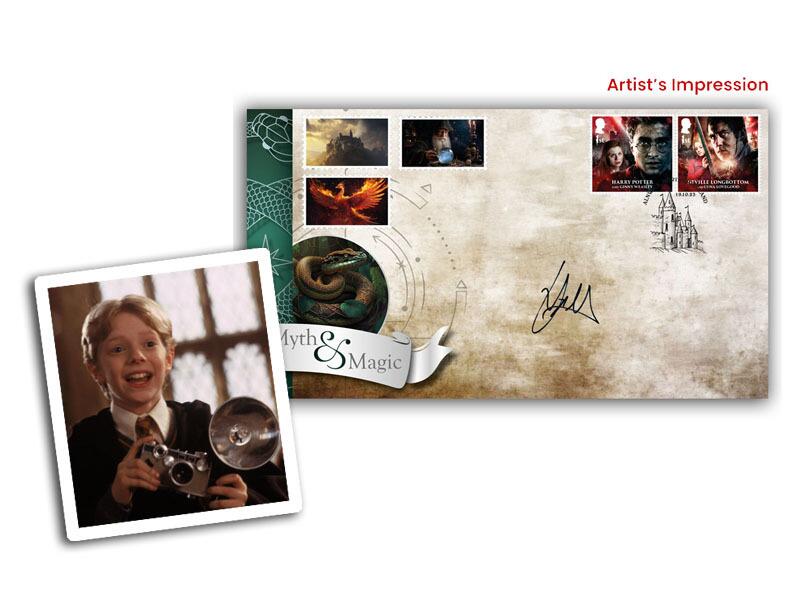 Harry Potter 'Petrified' special, signed Hugh Mitchell 'Colin Creevey'