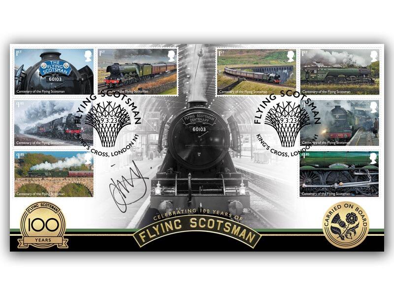 Centenary of the Flying Scotsman, signed NRM Director
