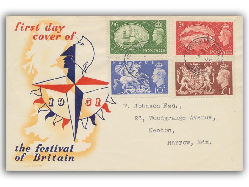1951 Festival High Values, Ilford CDS
