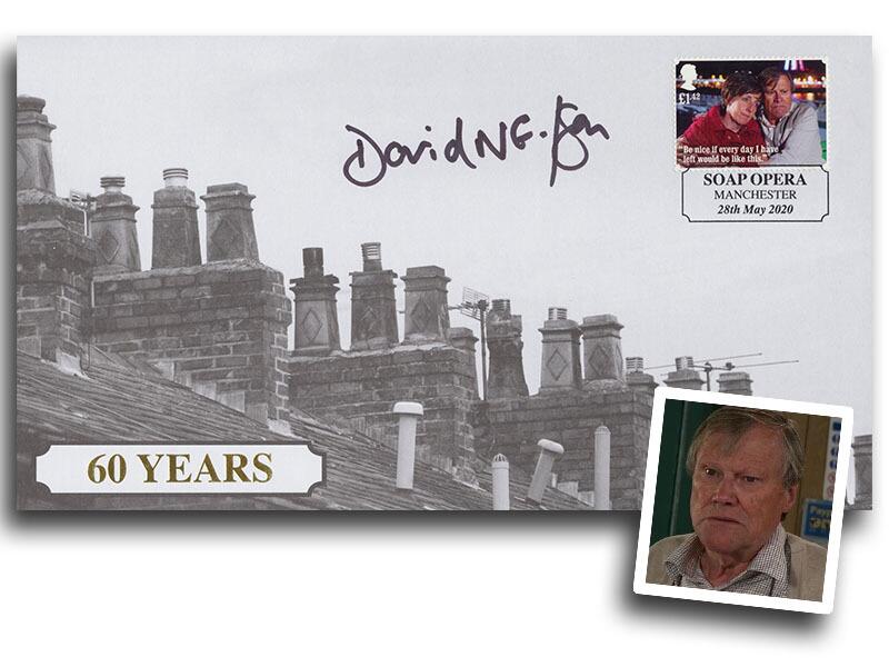 Coronation Street, signed David Neilson 'Roy Cropper'