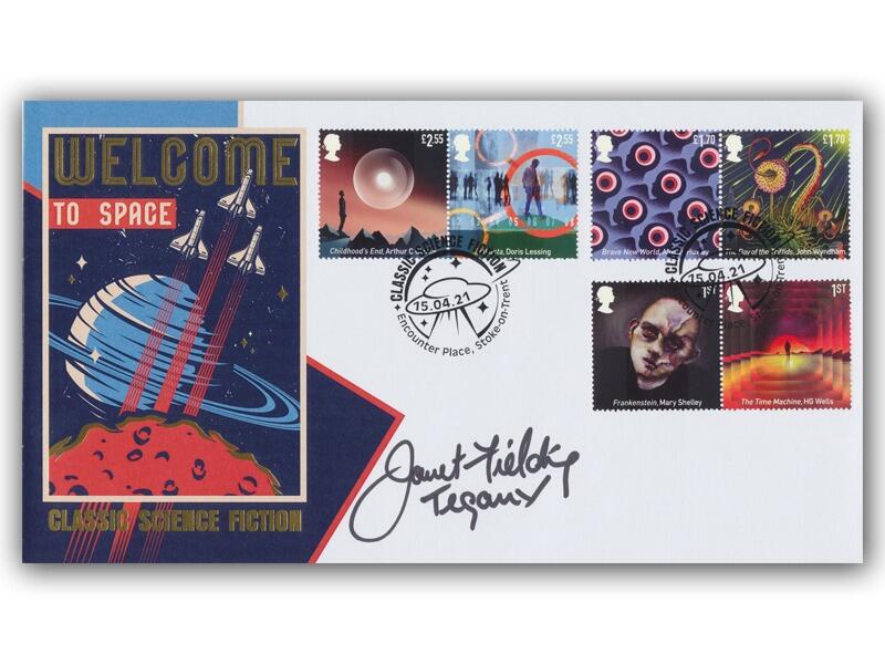 Classic Science Fiction, signed Janet Fielding